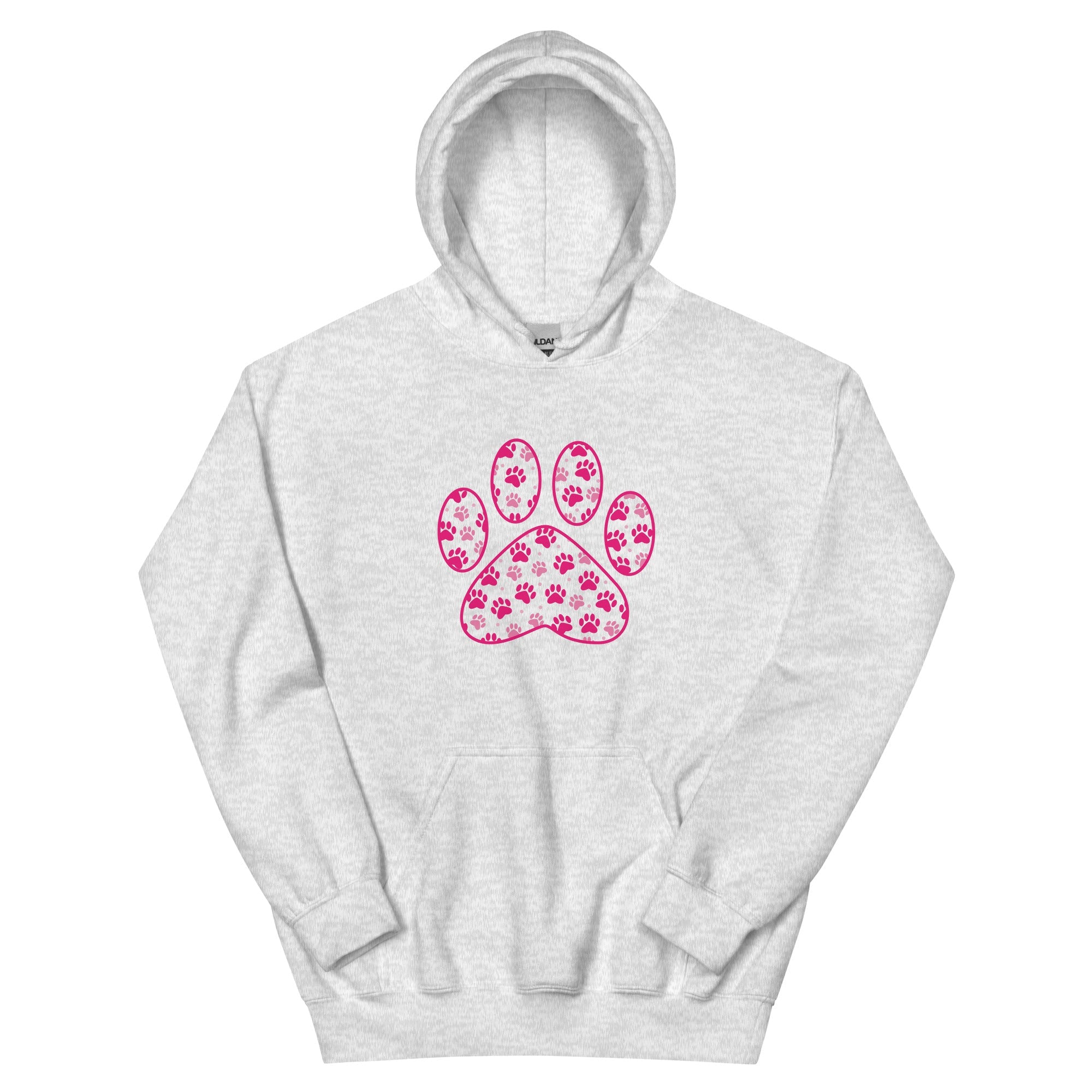 Sweet Paw Print of Love Hoodie