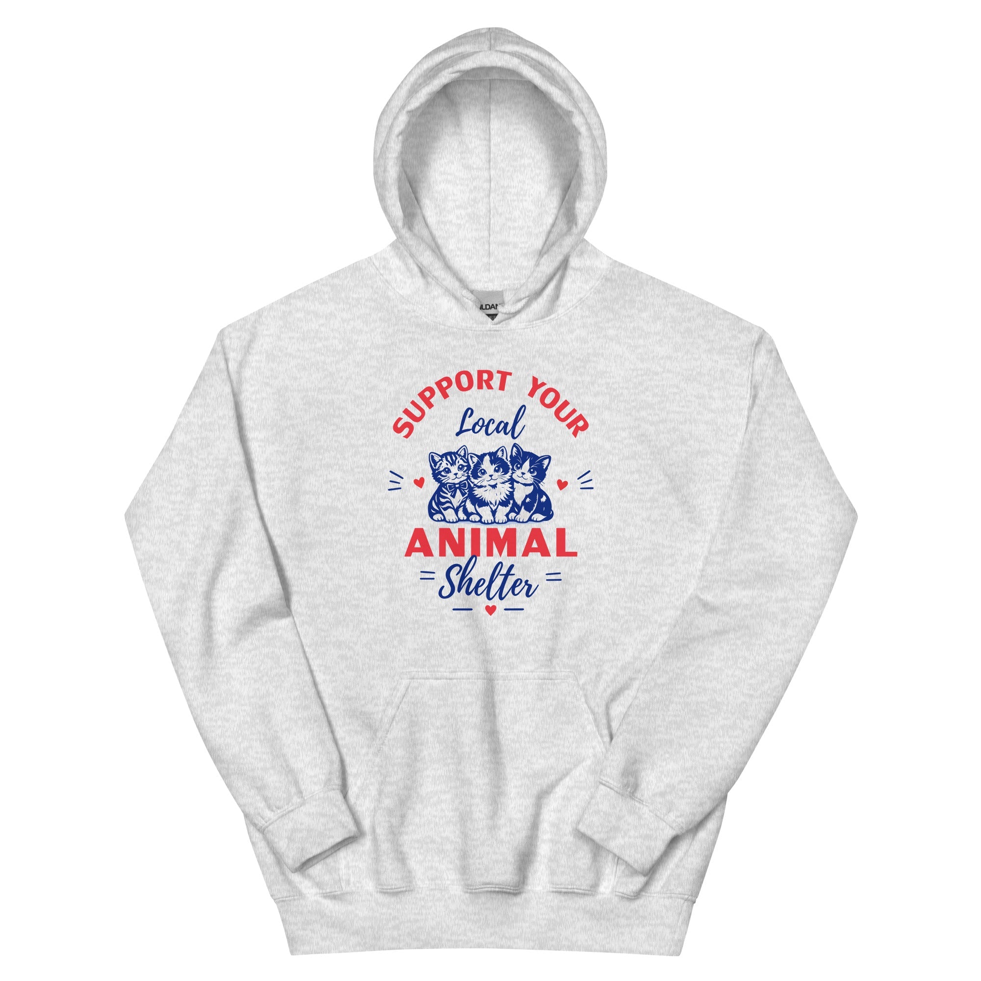 Support Your Local Animal Shelter Hoodie