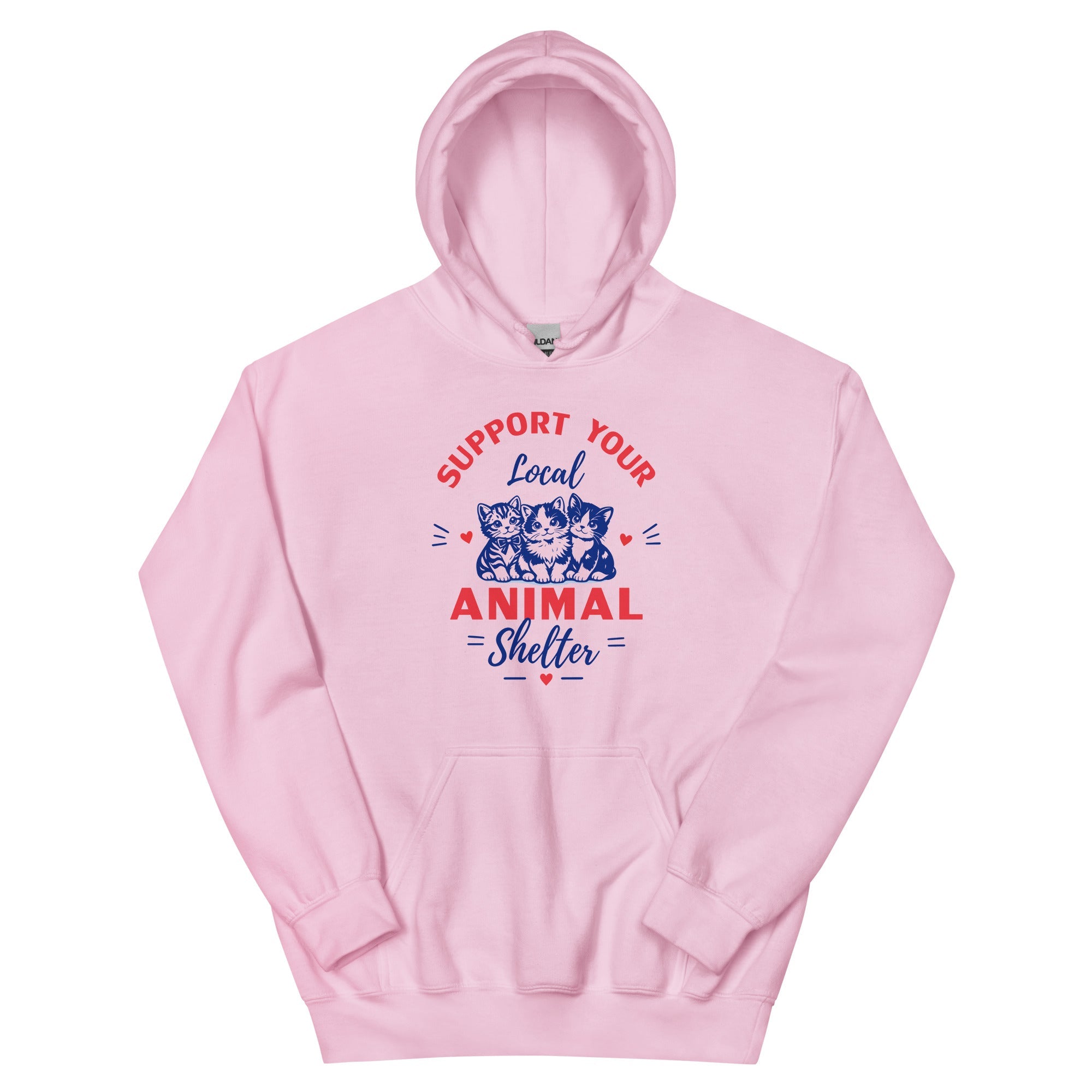 Support Your Local Animal Shelter Hoodie