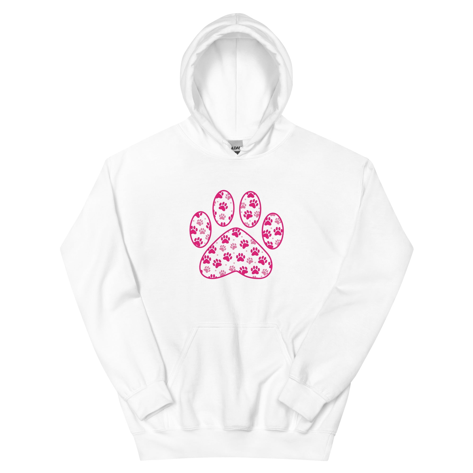 Sweet Paw Print of Love Hoodie